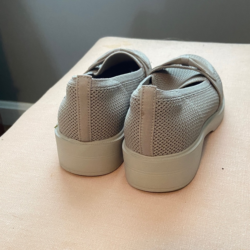 Skechers Women's Taupe Slip-On Loafers - Picture 3 of 3